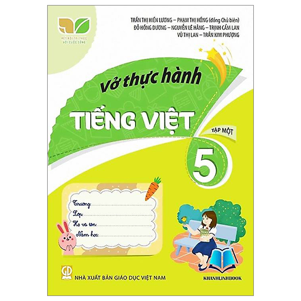 Bộ Vở Thực Hành Tiếng Việt 5 - Tập 1 (Kết Nối)