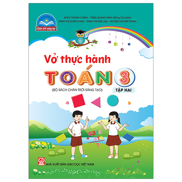 bộ vở thực hành toán 3 - tập 2 (theo bộ sgk chân trời sáng tạo) (2022)