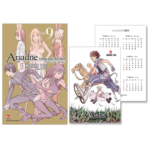 Bo
Vuong Quoc Troi Xanh Ariadne - Ariadne In The Blue Sky - Tap 9 - Tang Kem Postcard Lich