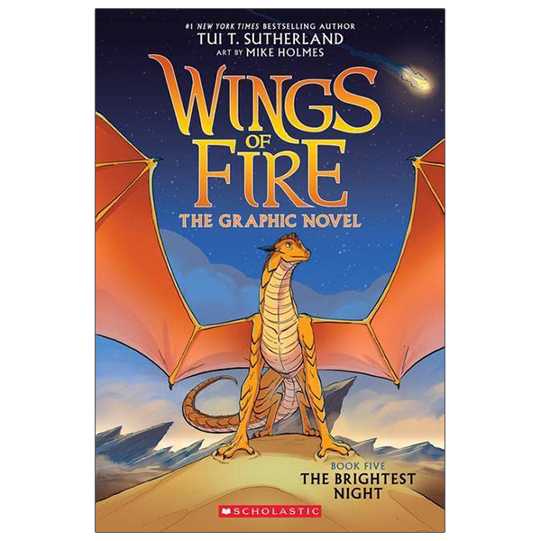 bộ wings of fire #5: the brightest night: a graphic novel