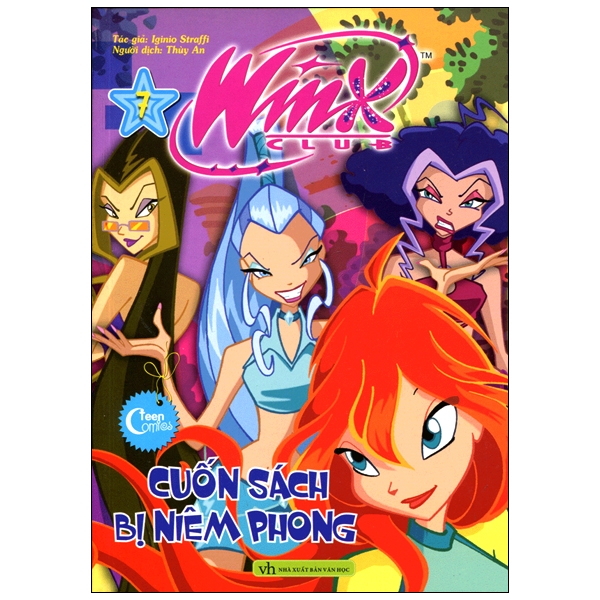 bộ winx club - cuốn sách bị niêm phong