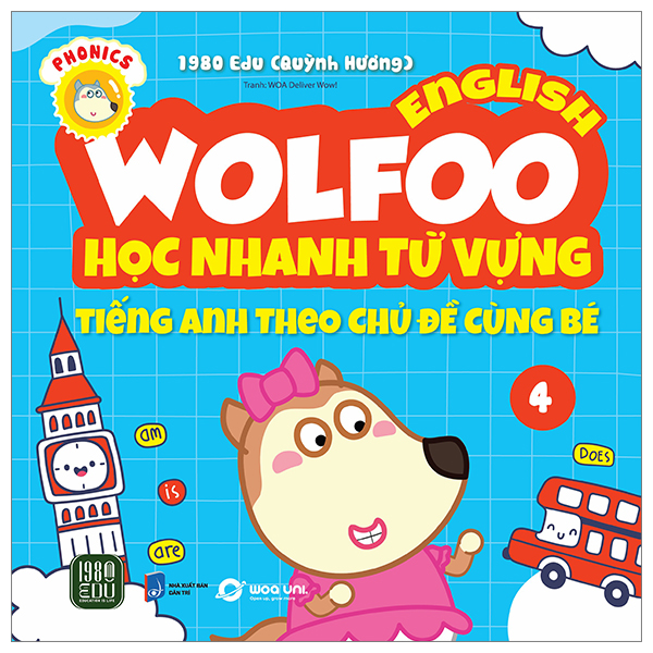 bộ wolfoo english - học nhanh từ vựng tiếng anh theo chủ đề cùng bé 4