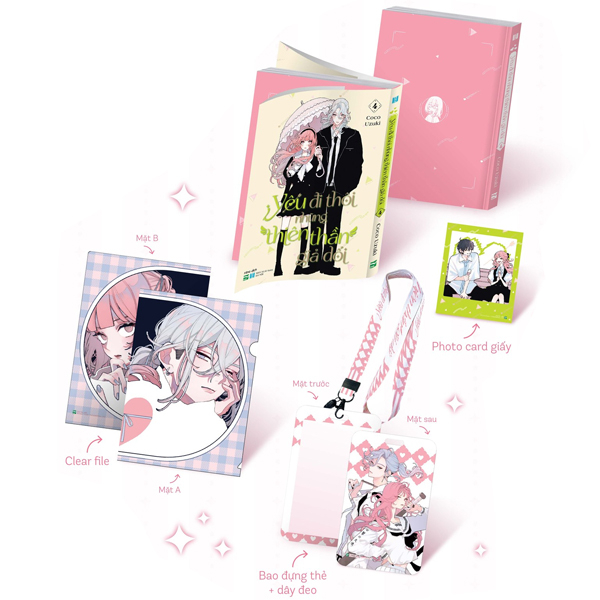 Bo
Yeu Di Thoi Nhung Thien Than Gia Doi - Tap 4 - Ban Suu Tam - Tang Kem Photocard Giay + Bao Dung The Va Day Deo + Clearfile