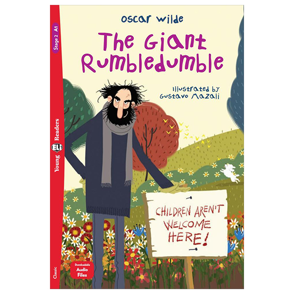 bộ young eli readers - the giant rumbledumble - stage 2 a1 - downloadable audio files