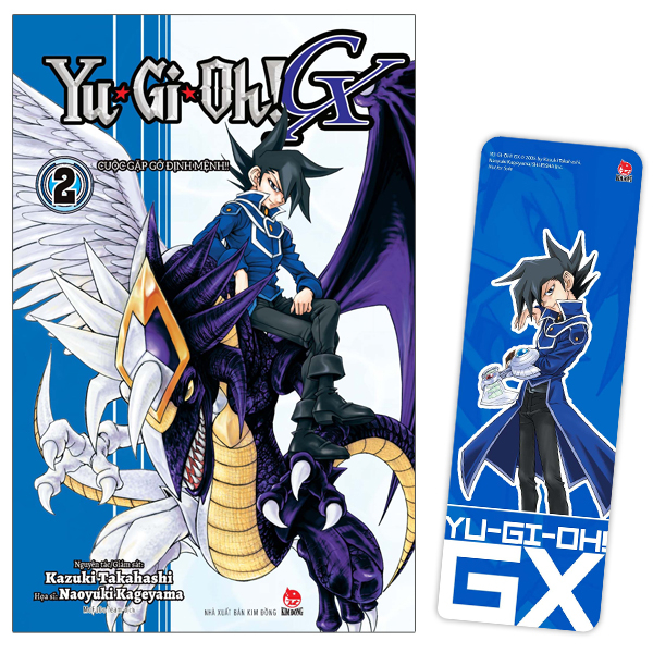 bộ yu-gi-oh! gx - tập 2 - cuộc gặp gỡ định mệnh!! - tặng kèm bookmark pvc