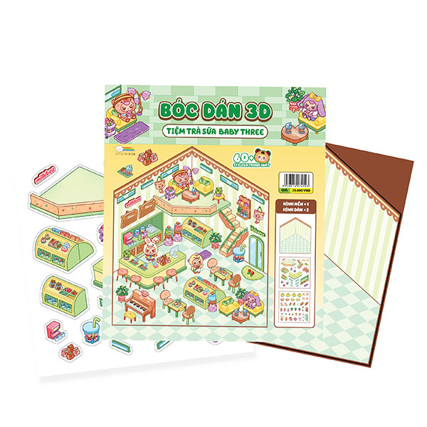 Boc Dan 3D - Tiem Tra Sua Baby Three