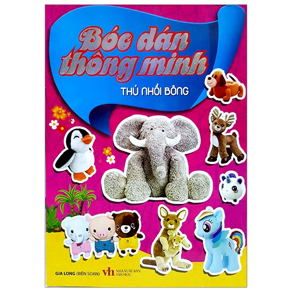 bóc dán thông minh - thú nhồi bông