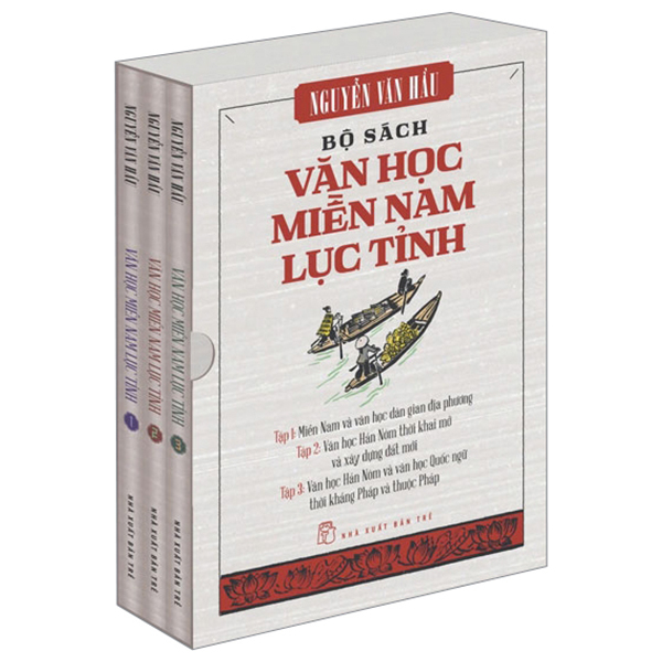 box set văn học miền nam lục tỉnh - tập 1-3 (hộp 3 cuốn)