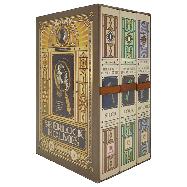 boxset sherlock holmes (bộ 3 cuốn) (tái bản 2023)