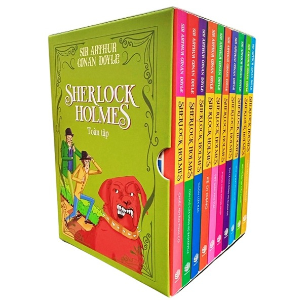 boxset sherlock holmes toàn tập (hộp 10 cuốn)