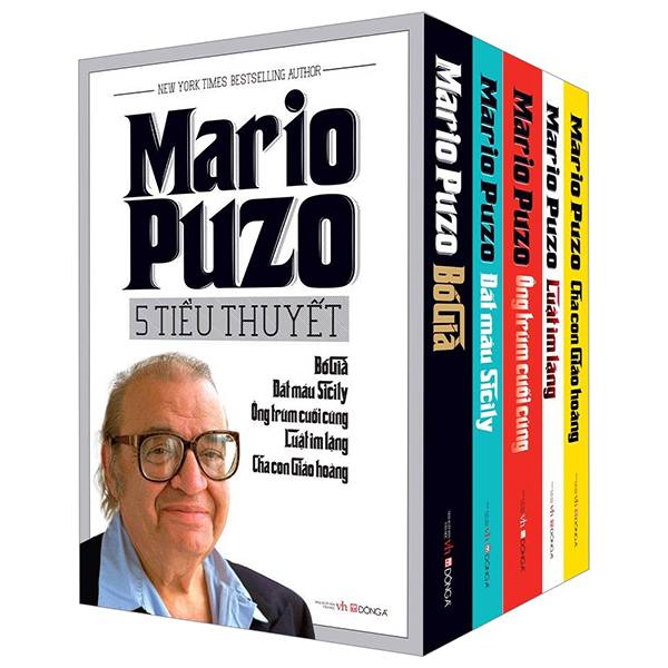 boxset tiểu thuyết của mario puzo (bộ 5 cuốn)