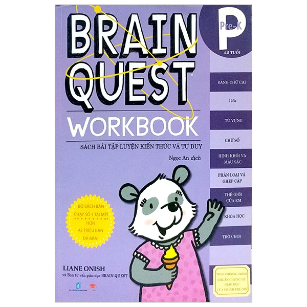 brain quest workbook - pre k