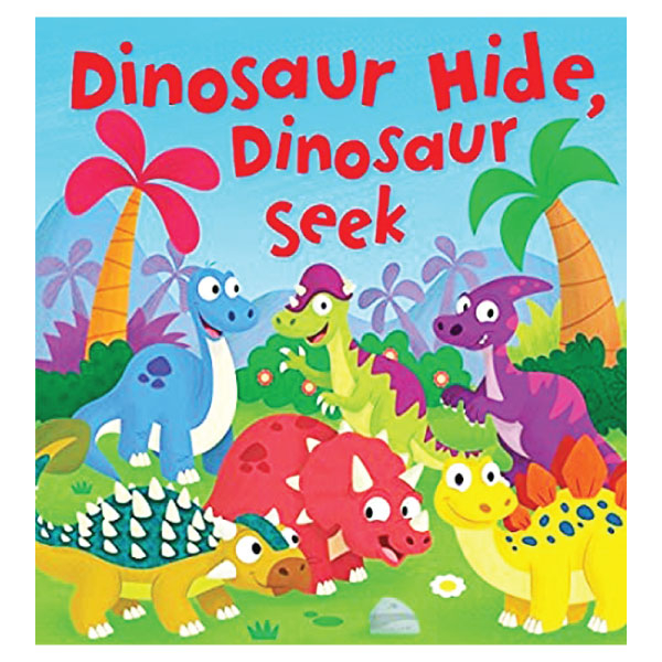 brown watson 'dinosaur hide, dinosaur seek' picture book