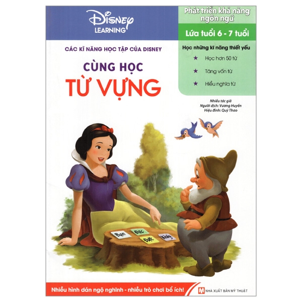 các kĩ năng học tập của disney - cùng học từ vựng (6-7 tuổi)