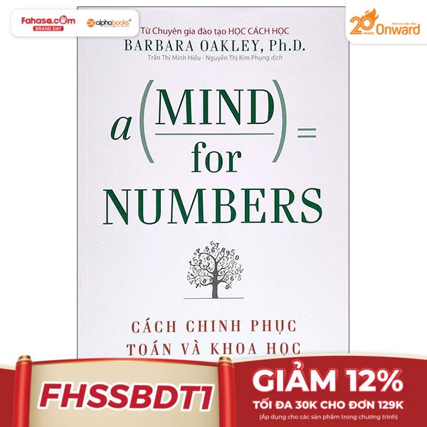 cách chinh phục toán và khoa học - a mind for numbers (tái bản 2022)