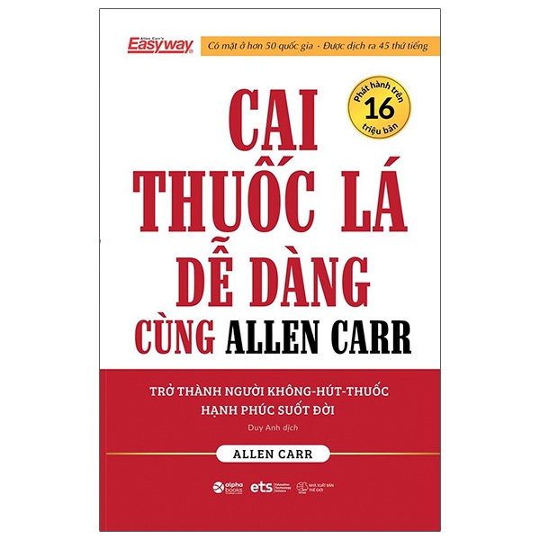 cai thuốc lá dễ dàng cùng allen carr