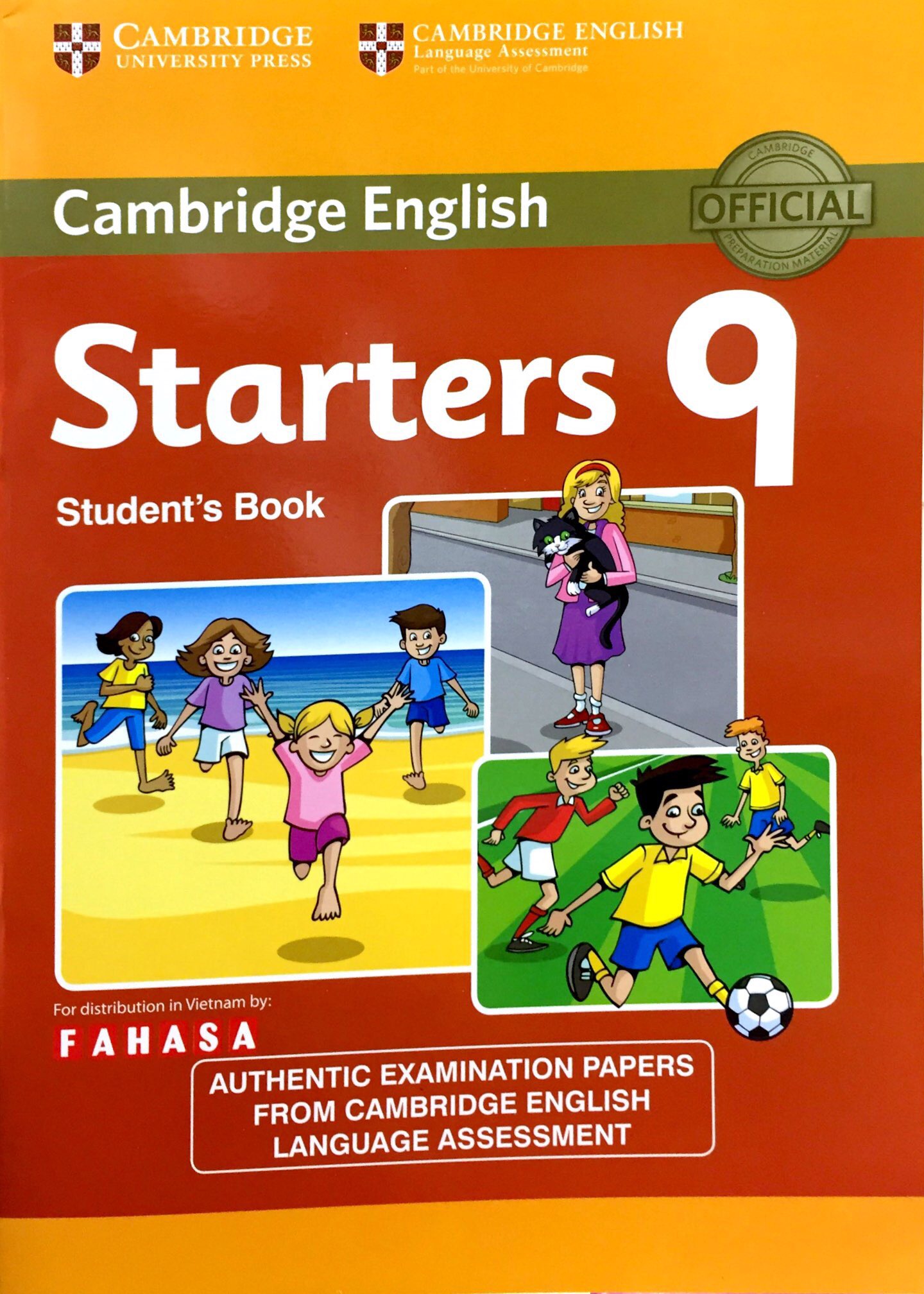 cambridge english young learners 9 starters student's book : authentic examination papers from cambridge english language assessment