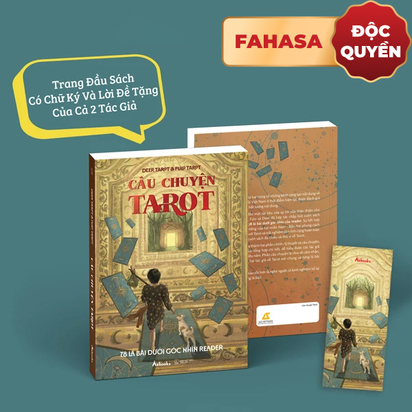 Cau Chuyen Tarot -	78 La Bai Duoi Goc Nhin Reader - Ban Dac Biet - Tang Kem Bookmark 2 Mat + Trang Dau Sach Co Chu Ky Va Loi De Tang Cua Ca 2 Tac Gia - Doc Quyen Fahasa