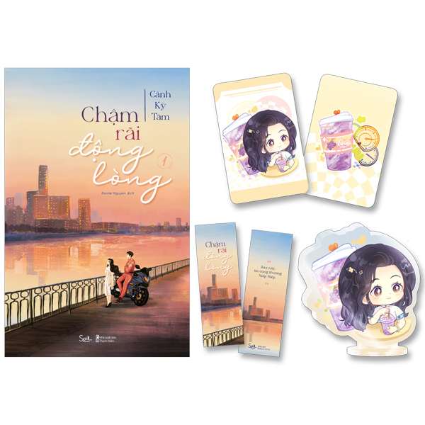 chậm rãi động lòng - tập 1 - bản đặc biệt - tặng kèm bookmark bồi cứng + card bo góc có art độc quyền + standee chibi có art độc quyền