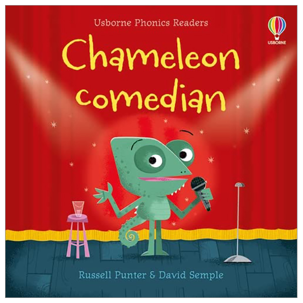 chameleon comedian (usborne phonics readers)