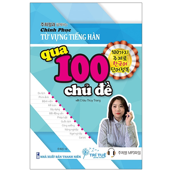 chinh phục từ vựng tiếng hàn qua 100 chủ đề