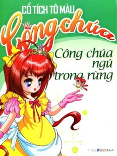 cổ tích tô màu công chúa - công chúa ngủ trong rừng