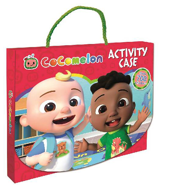 cocomelon stikcer book - activity case - jj and cody