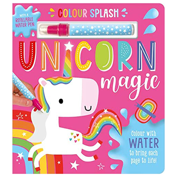 colour splash unicorn magic