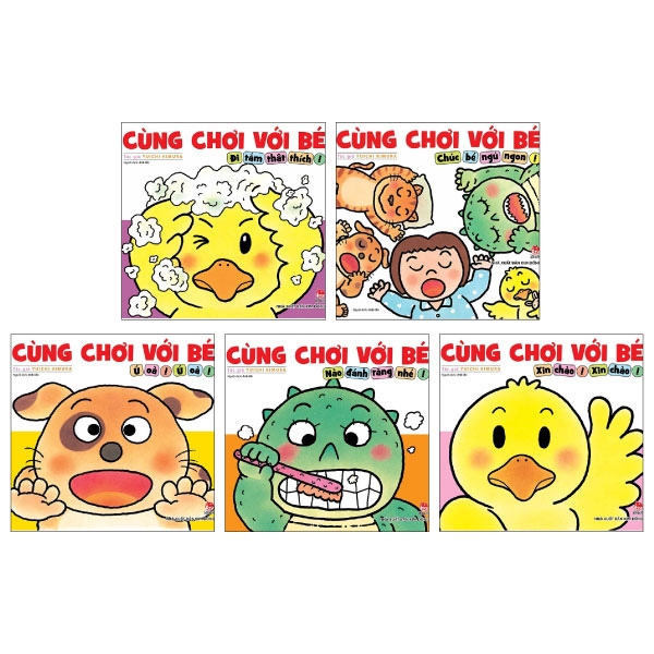 combo cùng chơi với bé (bộ 5 cuốn)