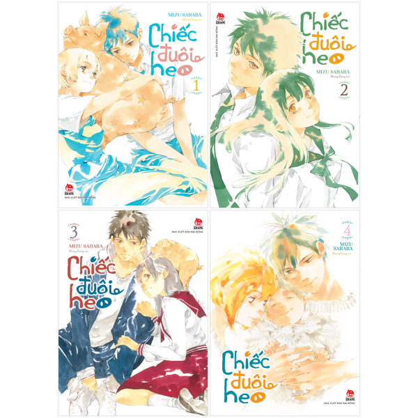 combo manga - chiếc đuôi heo: tập 1 - 4 (bộ 4 tập)