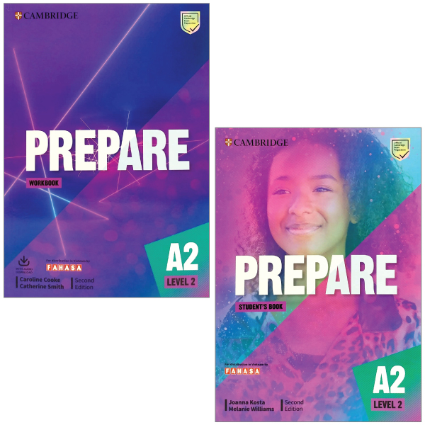 combo prepare a2 level 2: student's book + workbook with audio download