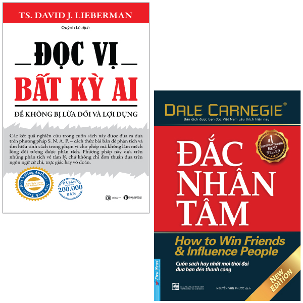 combo sách đọc vị bất kỳ ai + đắc nhân tâm (bộ 2 cuốn) (tái bản)