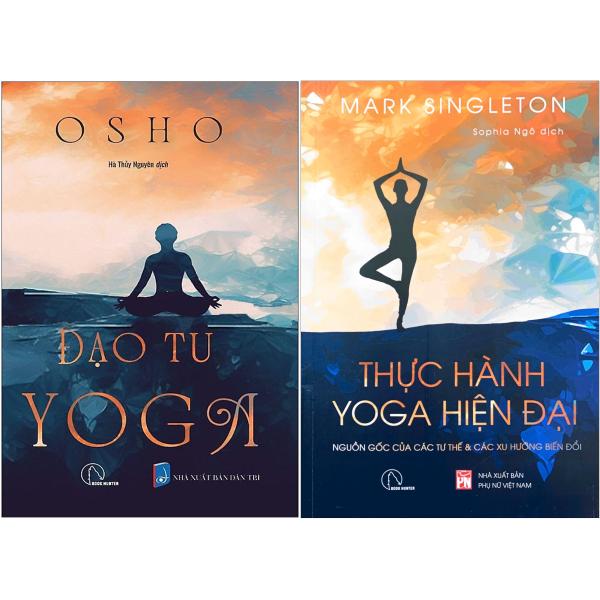 combo sách yoga qua góc nhìn hiện đại (bộ 2 cuốn)