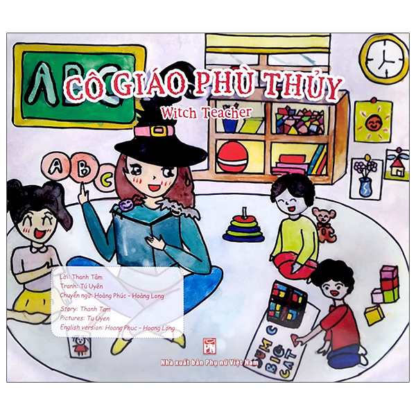 covid trong mắt trẻ thơ (song ngữ) - cô giáo phù thủy