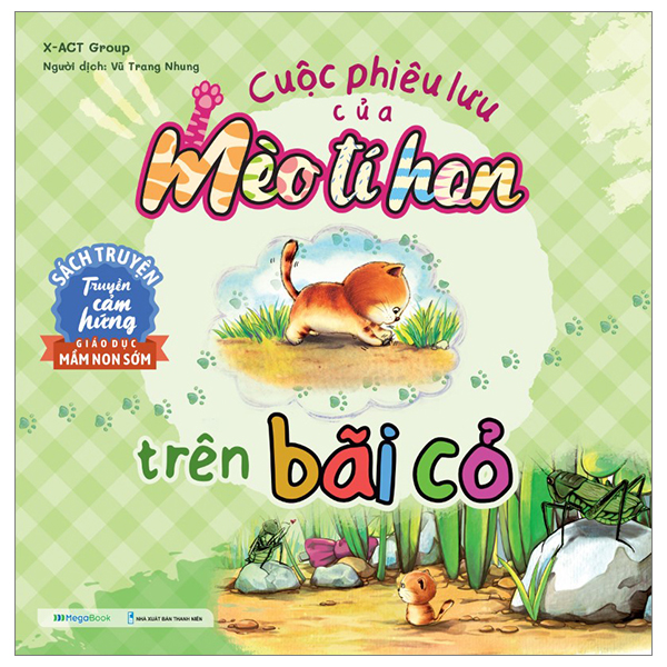 cuộc phiêu lưu của mèo tí hon - trên bãi cỏ