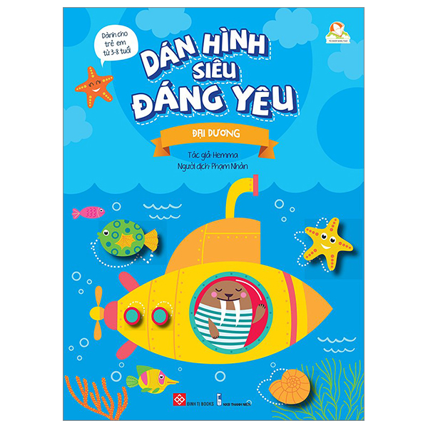 dán hình siêu đáng yêu - đại dương