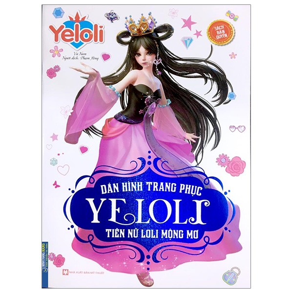 dán hình trang phục yeloli - tiên nữ loli mộng mơ