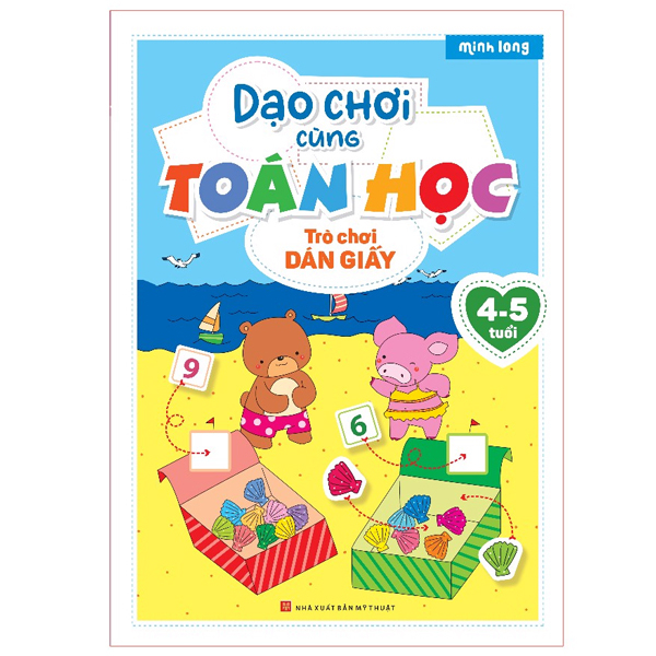 dạo chơi cùng toán học - trò chơi dán giấy (4-5 tuổi)