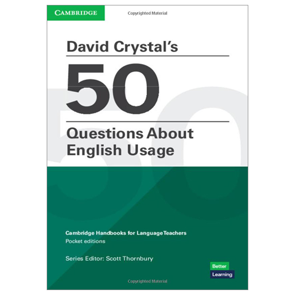 david crystal's 50 questions about english usage - pocket editions