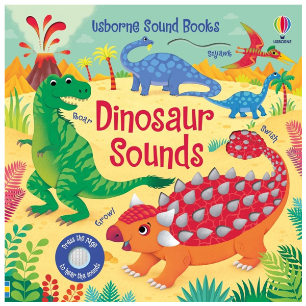 dinosaur sounds (usborne sound books)