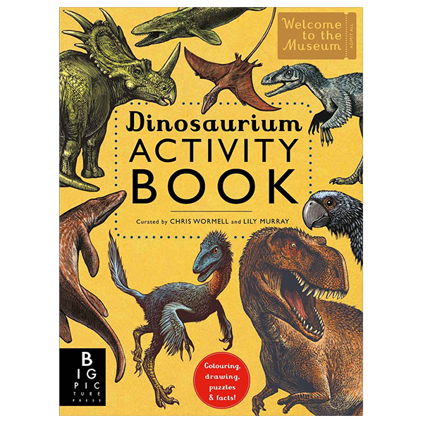 dinosaurium activity book