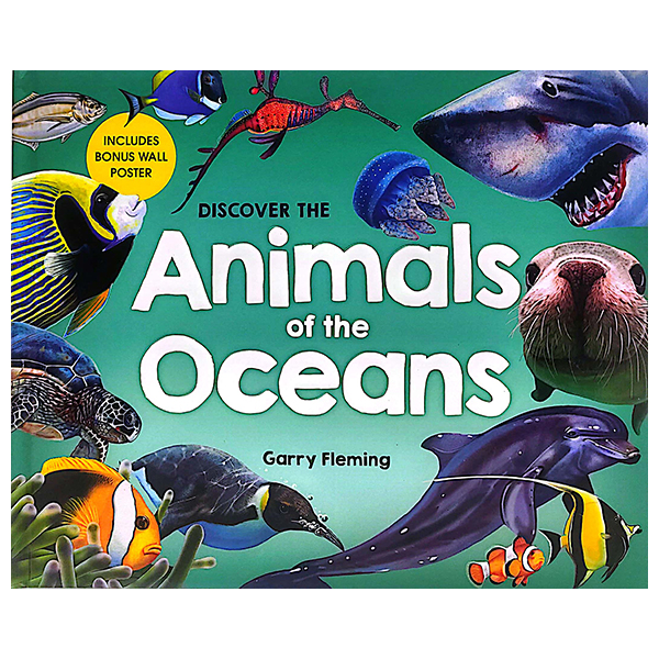 discover the animals of the ocean (includes bonus wall poster)