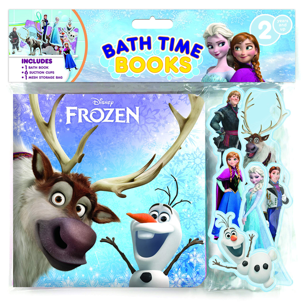 disney frozen bath time books (eva bag edition)