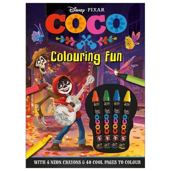 disney pixar coco: colouring fun (colouring time xtra 2 disney)