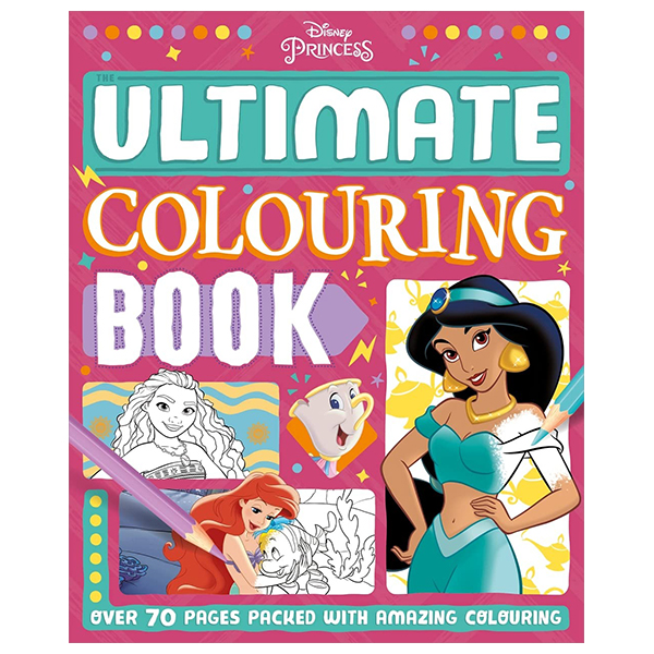 disney princess - the ultimate colouring book