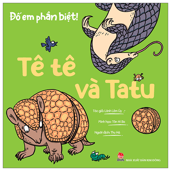 đố em phân biệt! - tê tê và tatu