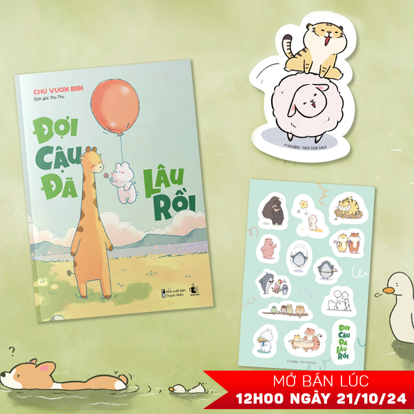 đợi cậu đã lâu rồi - bản đặc biệt - tặng kèm bookmark + sticker