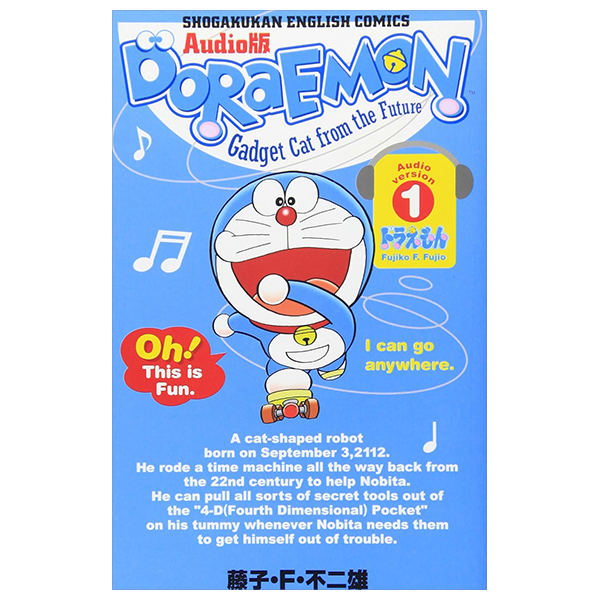 doraemon 1 - audio edition (english comics)