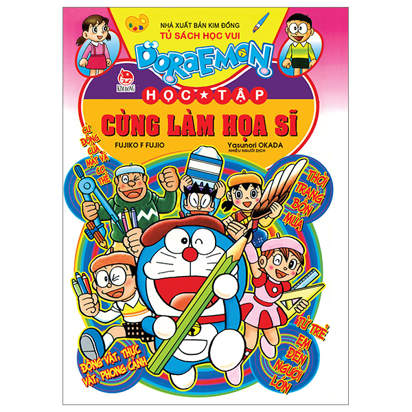 doraemon học tập - cùng làm họa sĩ (tái bản 2024)