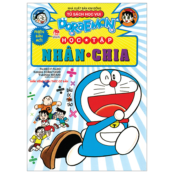 doraemon học tập - nhân chia (tái bản 2024)